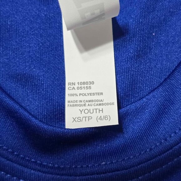 NEW Autism Awareness Royal Blue Dri-Fit Active Tshirt Unisex Youth Size XS (4/6) - Picture 3 of 3